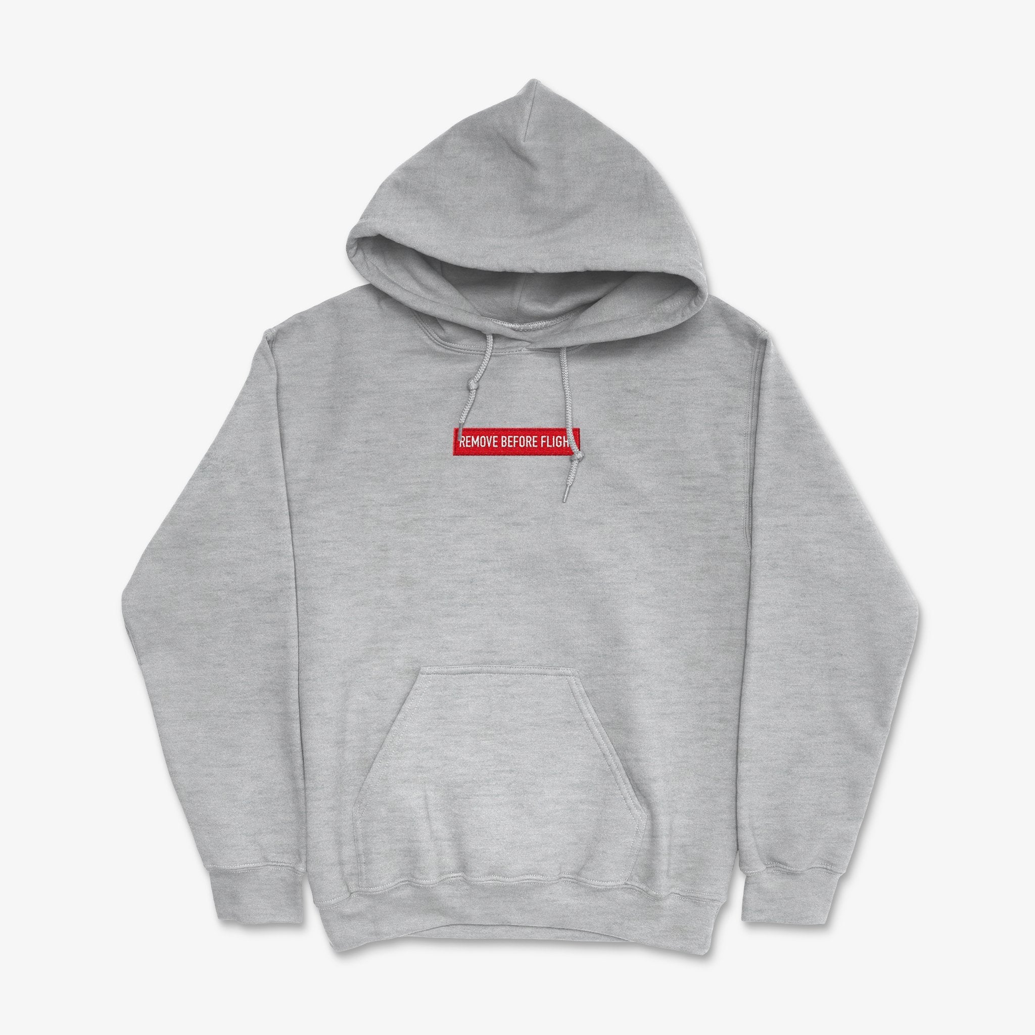 Remove before flight middle - Hoodie - Planes & Runways